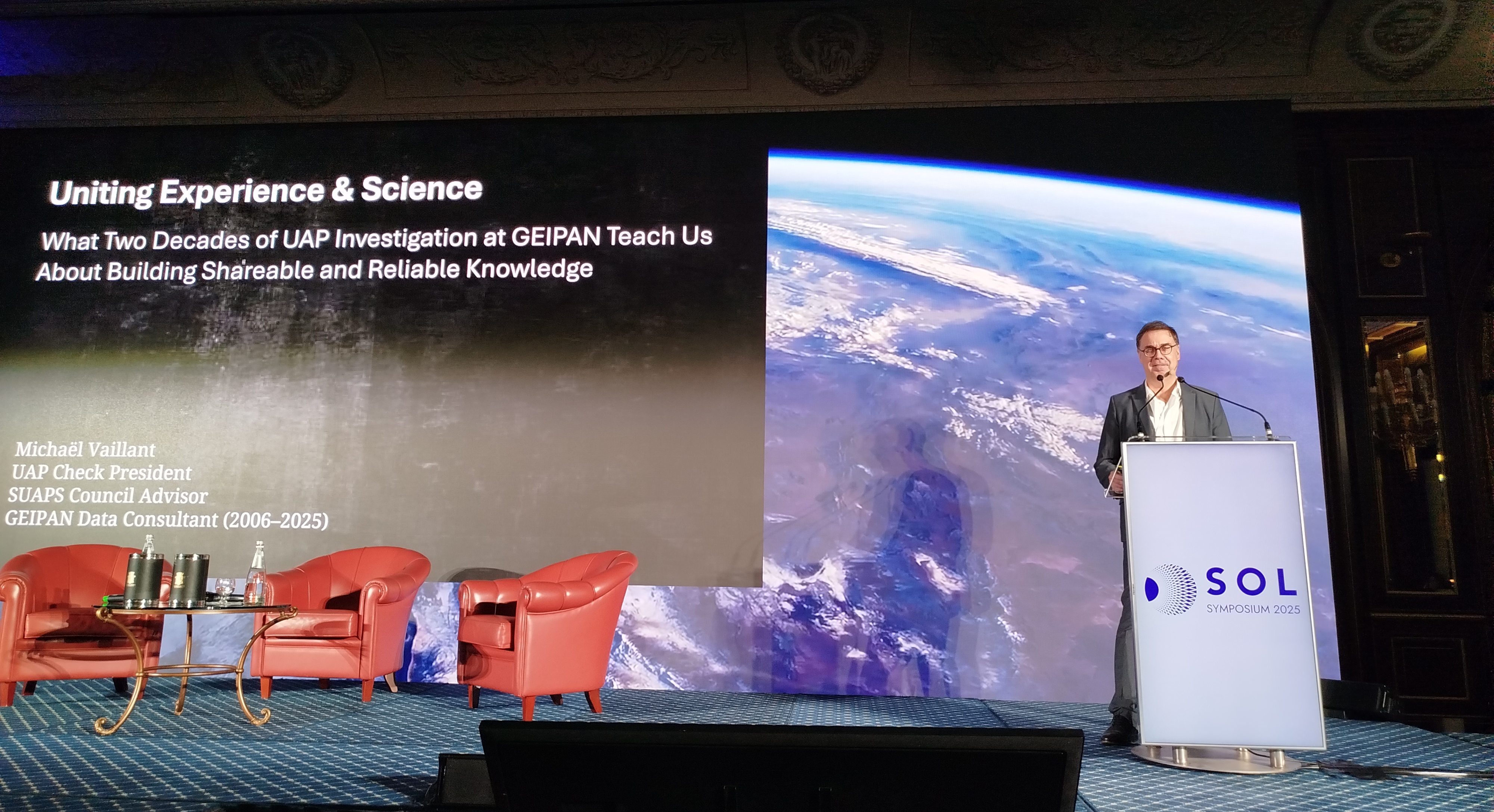 UAP Check at the Sol Symposium