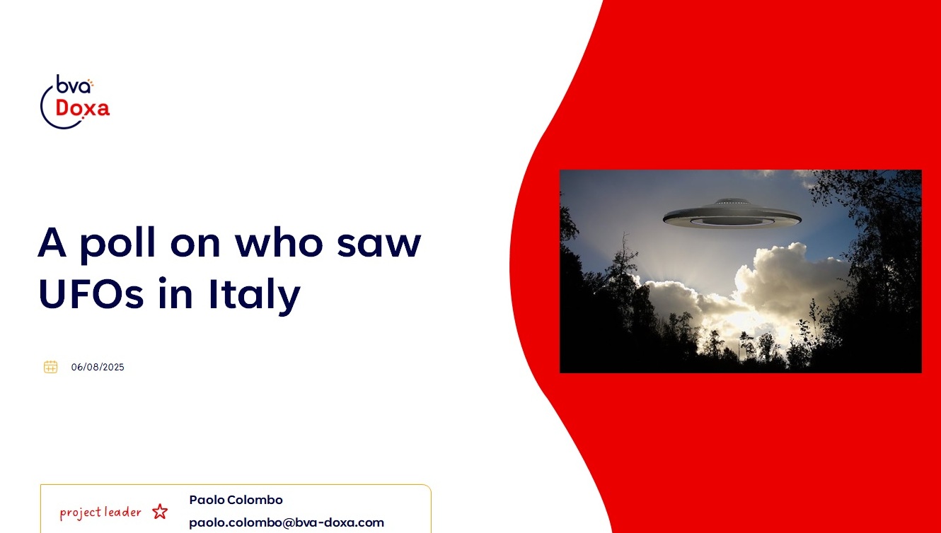 2.5 million Italians have seen a UFO